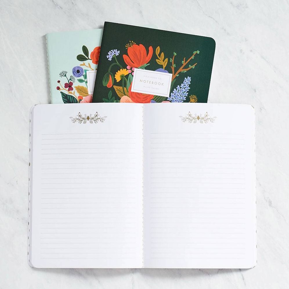 Garden Party Stitched Journals