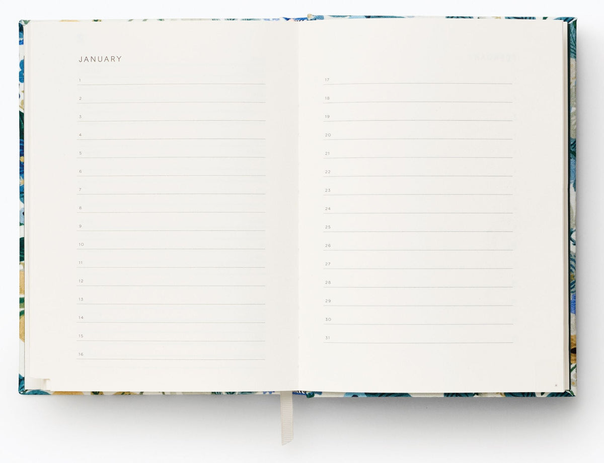 Blue Garden Party Address Journal