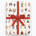 Party Dogs Flat Wrap