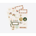 Rifle Birthday Cake Adhesive Labels