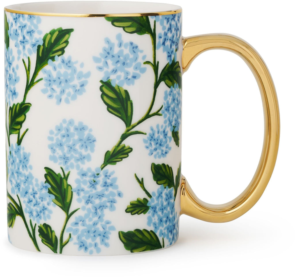 Rifle Paper Co. Hydrangea Porcelain Mug