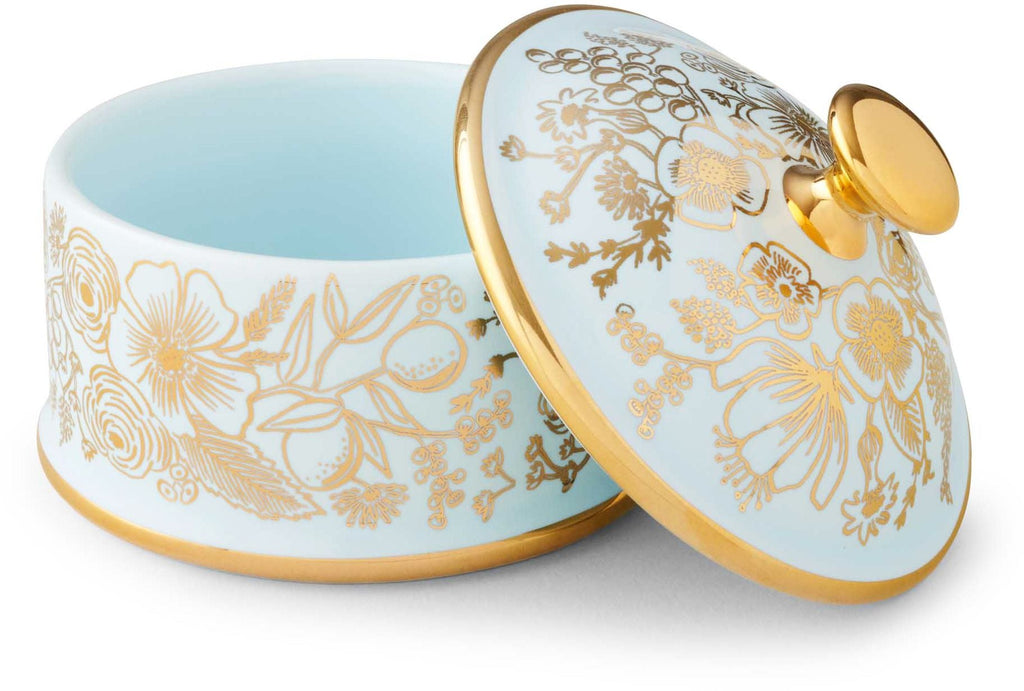 Colette Round Porcelain Box