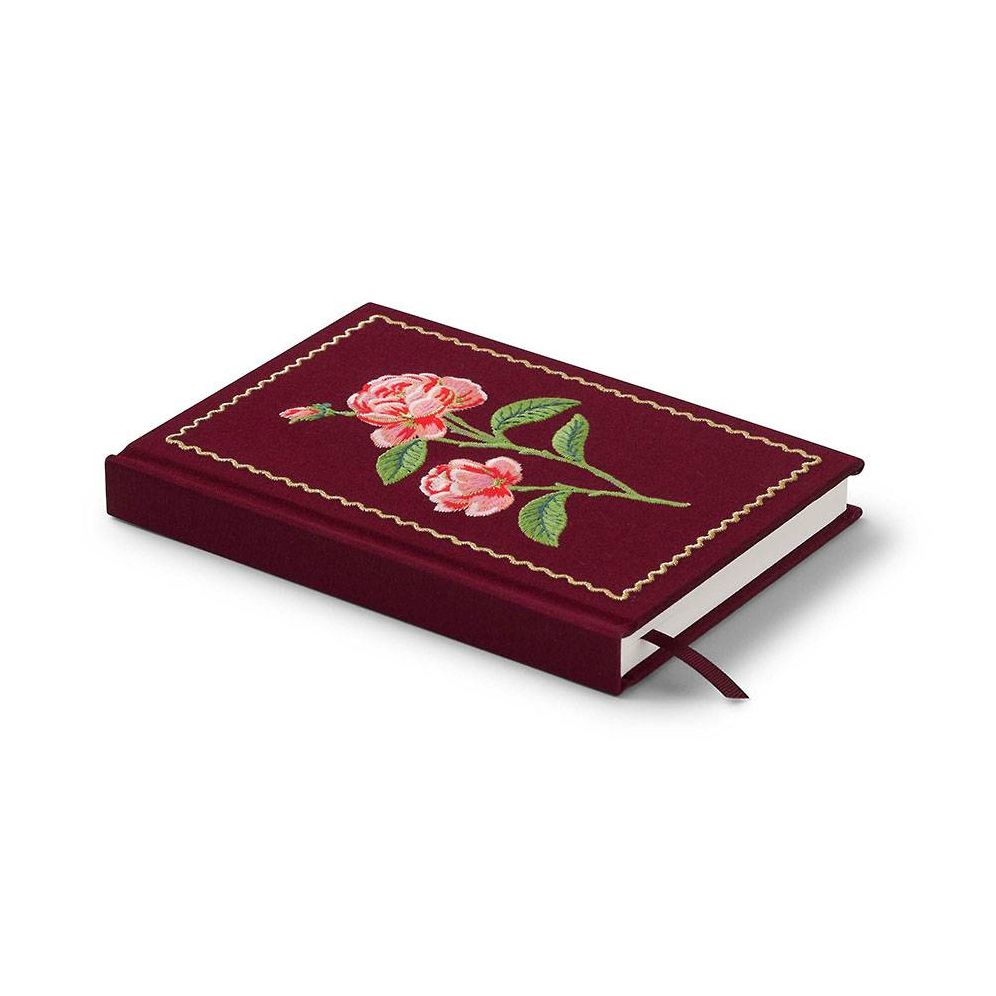 Roses Embroidered Journal