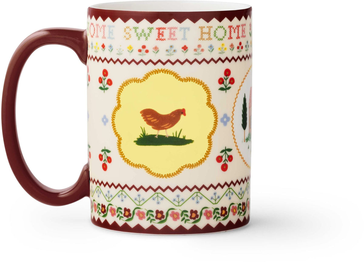 Home Sweet Home Porcelain Mug