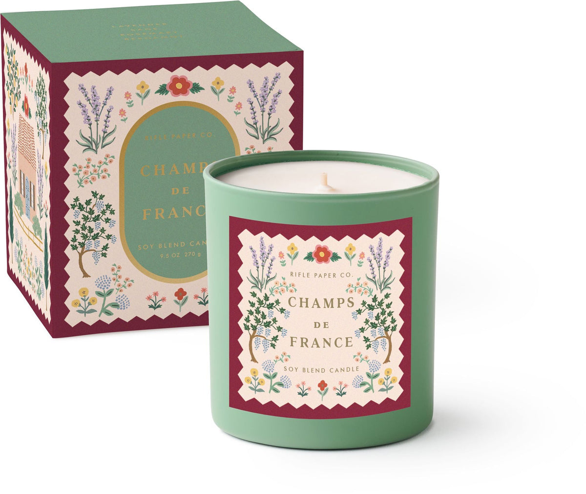 Country Farm Champs de France 9 oz Glass Candle