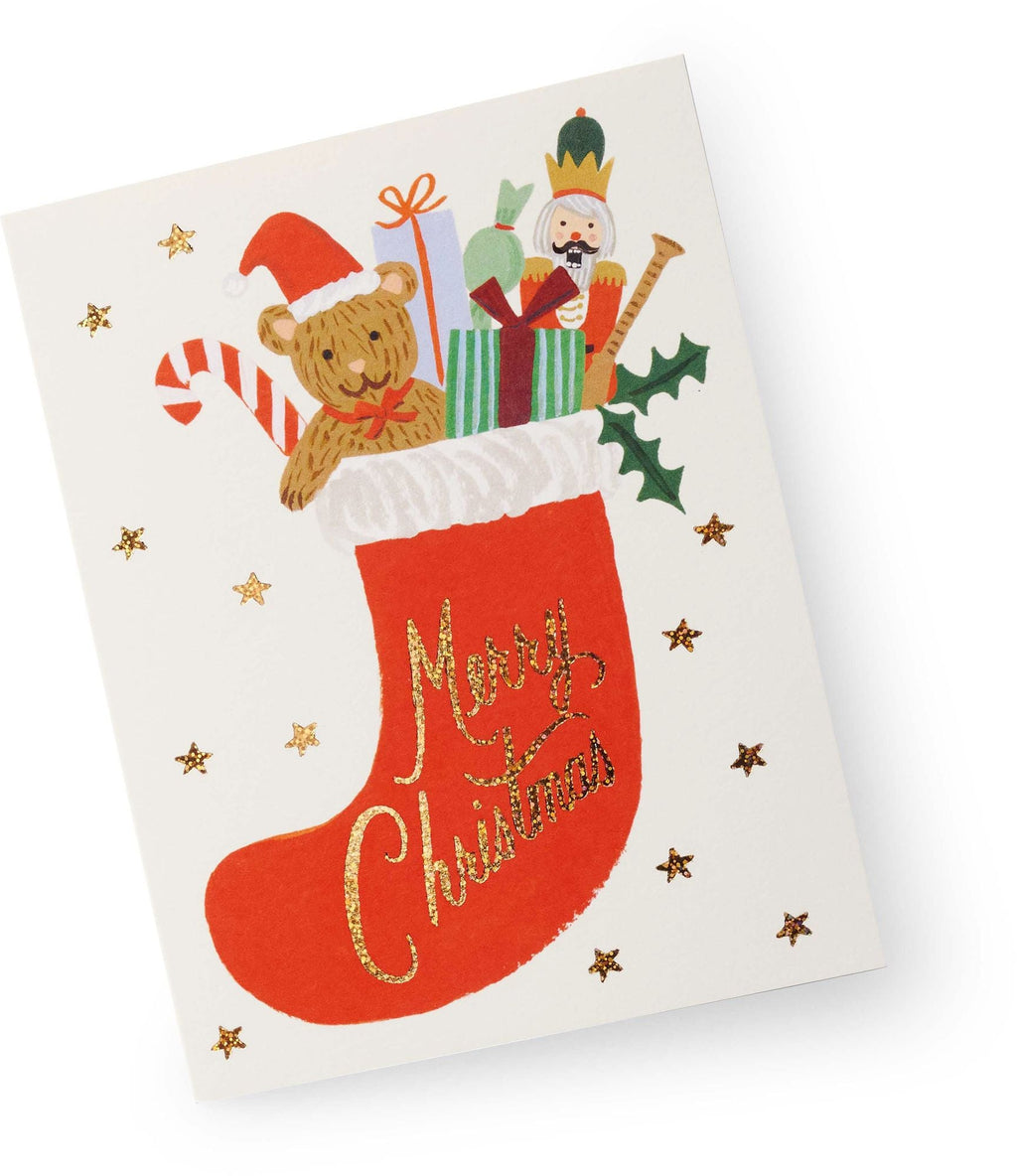 Rifle Christmas Toy Stocking Stationery Set