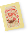 Milk It Birthday Card