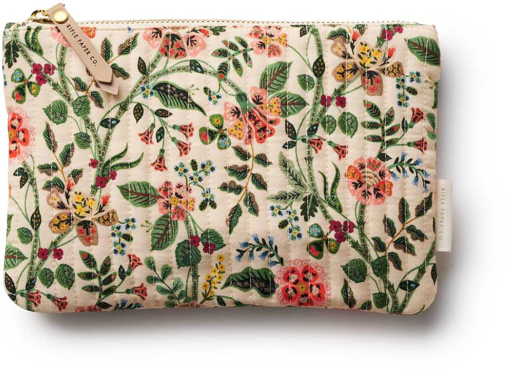 Gracie Quilted Pouch Set