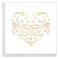 WED Quilling Wedding Doves Heart