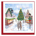Quilling Holiday Market Christmas Card