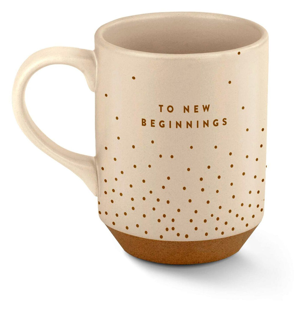 To New Beginnings Stoneware Mug