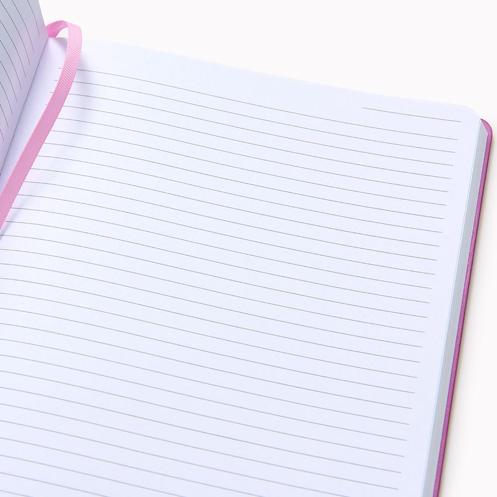 Lilac Paper Wasp LG Lined Journal