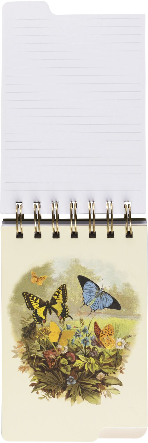 Butterfly Meadow Tabbed Spiral Notepad - Exclusive