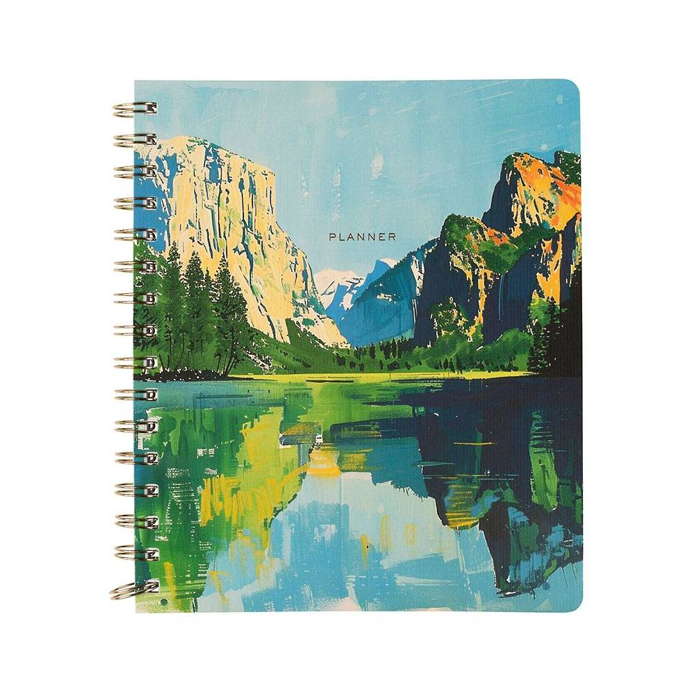 Yosemite Undated Weekly Planner