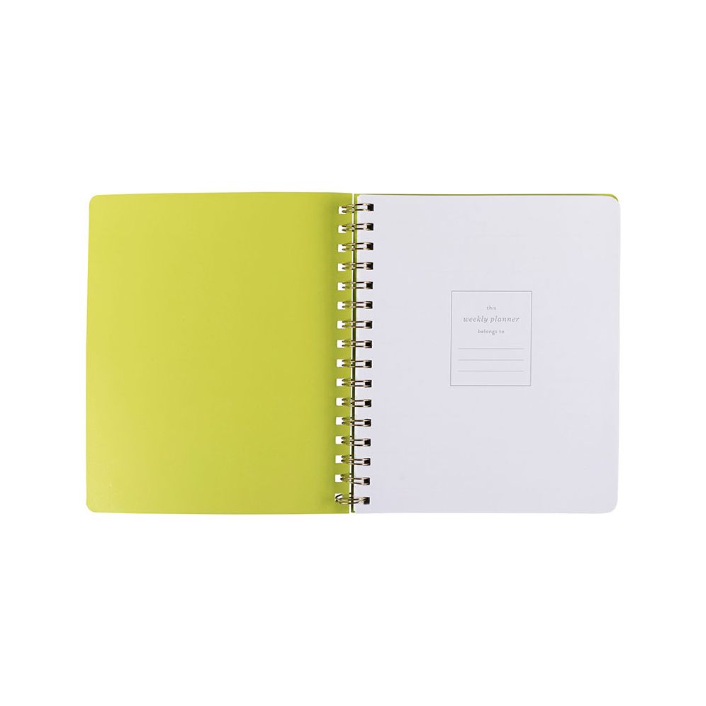 Yosemite Undated Weekly Planner