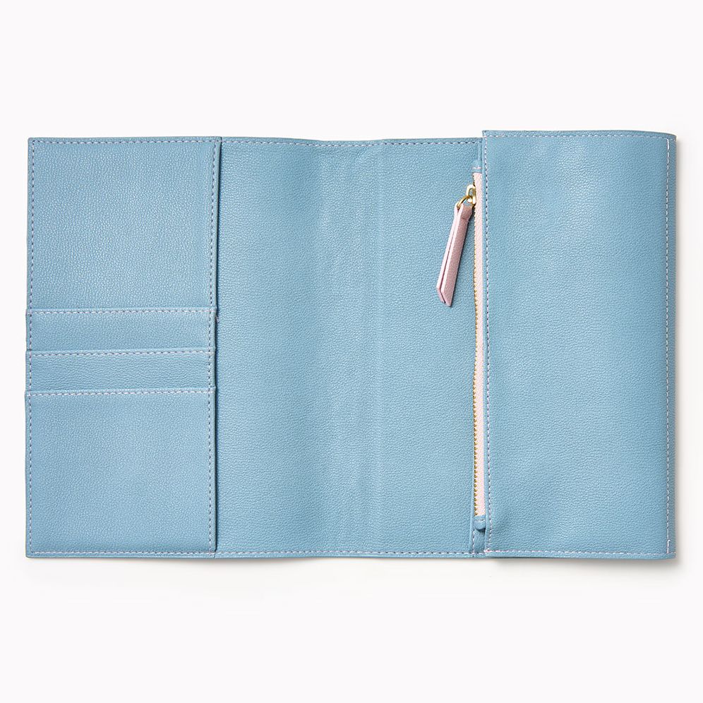 Paper Source A5 Journal Cover Clutch - Slate Blue