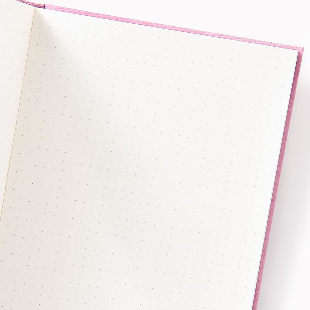 Wisteria Bookcloth Paper Wasp Med Dotted Journal