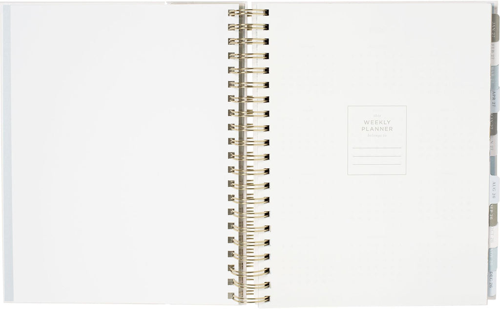 2026-2027 Rosemary Frame Weekly Desk Planner