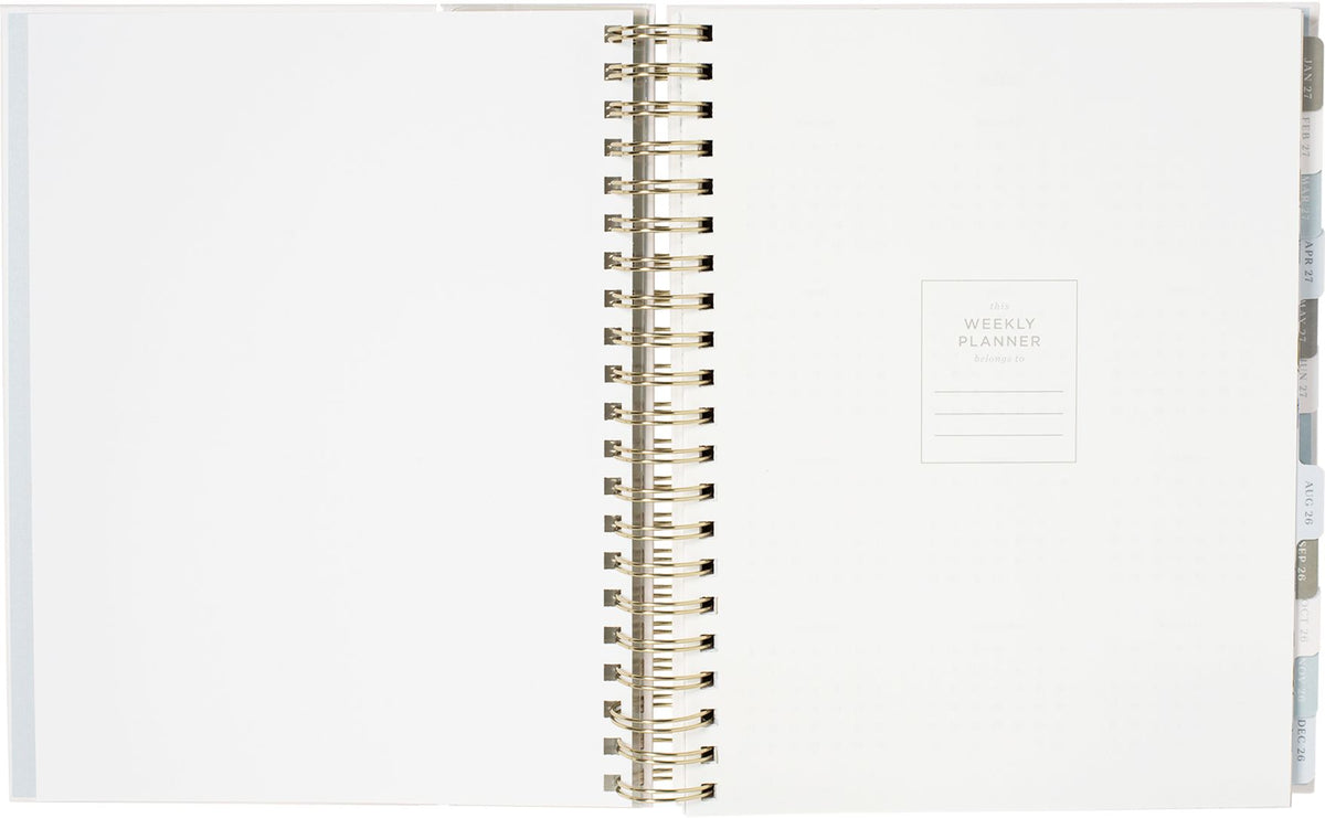 2026-2027 Rosemary Frame Weekly Desk Planner