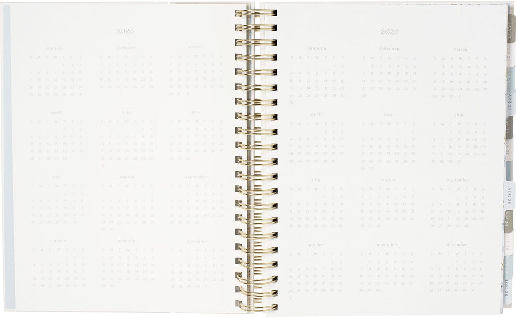 2026-2027 Rosemary Frame Weekly Desk Planner