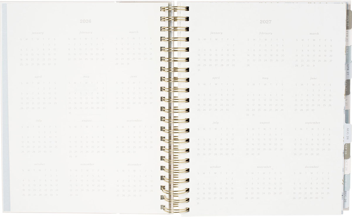 2026-2027 Rosemary Frame Weekly Desk Planner