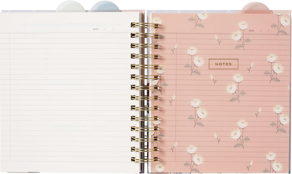2026-2027 Quilted Cottage Weekly Desk Planner