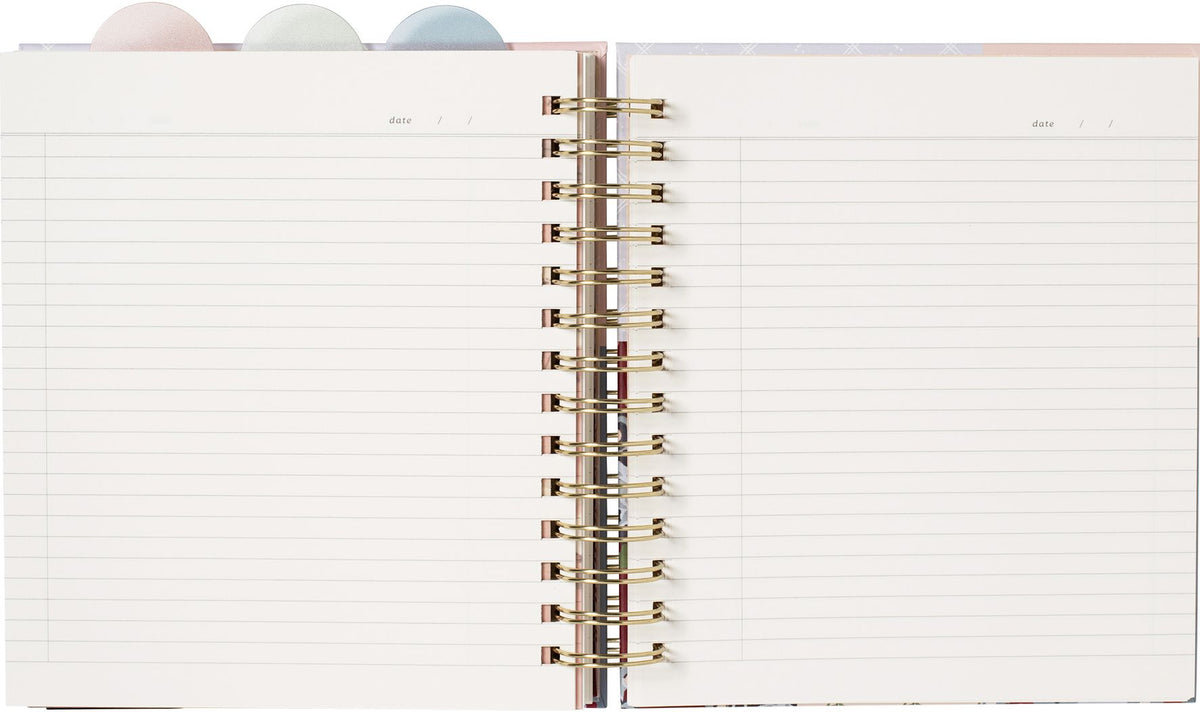 2026-2027 Quilted Cottage Weekly Desk Planner