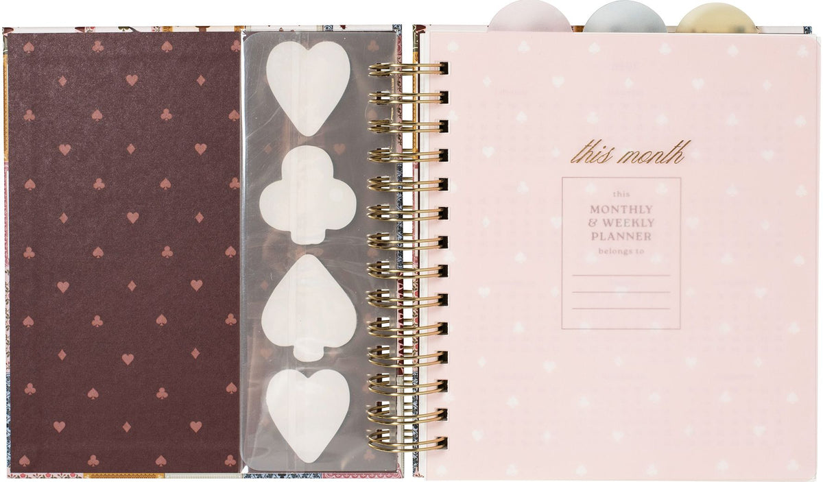 2026-2027 Lucky Year Weekly Desk Planner