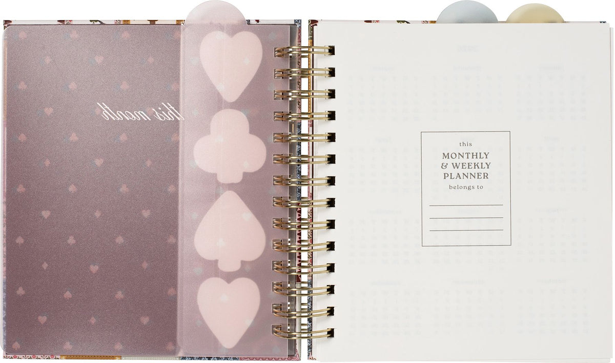 2026-2027 Lucky Year Weekly Desk Planner