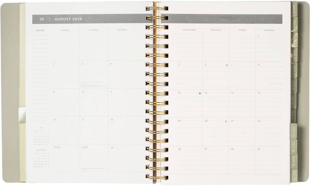 2026-2027 Fantasy Weekly Desk Planner