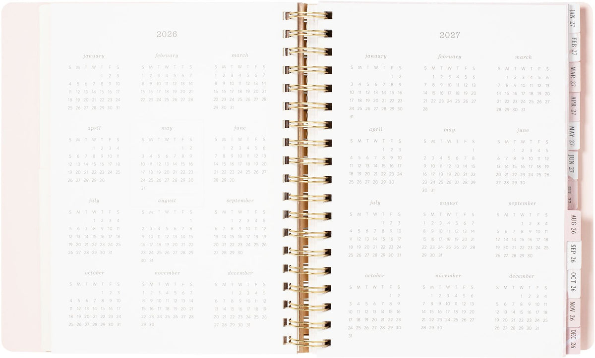 2026-2027 Ballet Bow Weekly Desk Planner