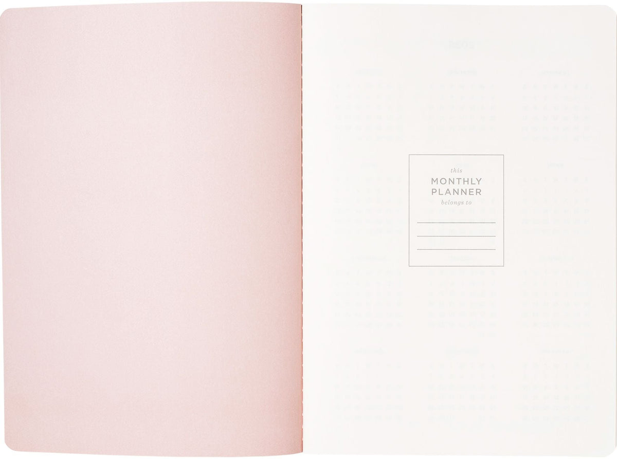 2026-2027 Libby Toile Monthly Desk Planner