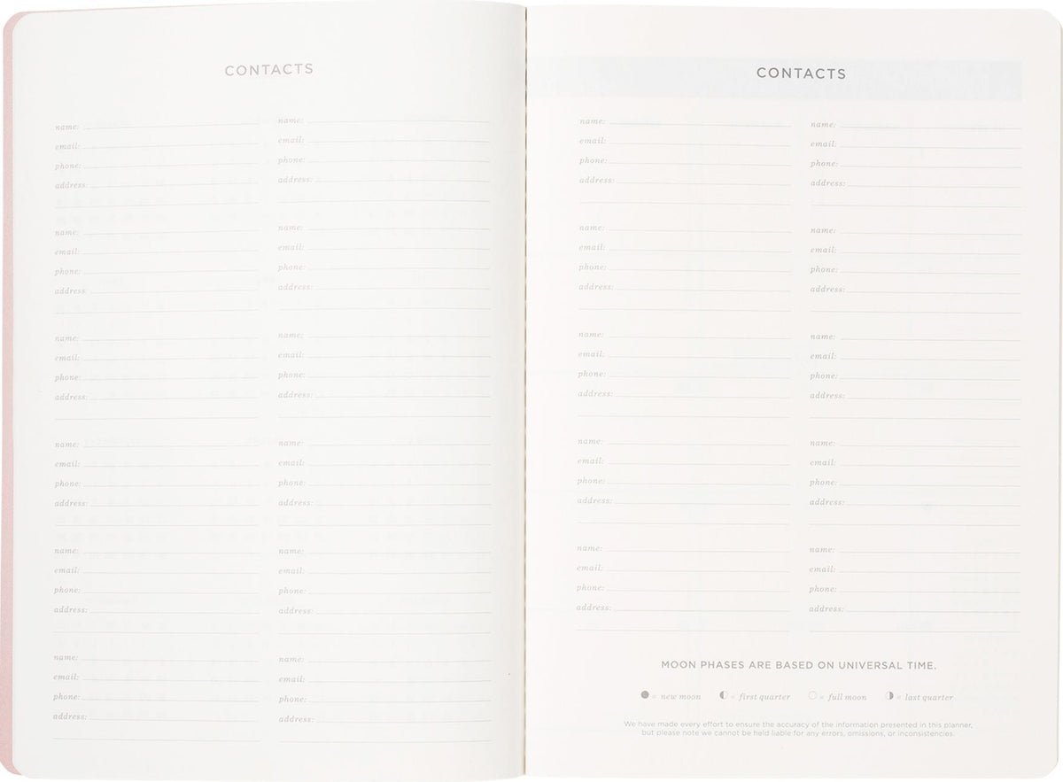 2026-2027 Libby Toile Monthly Desk Planner