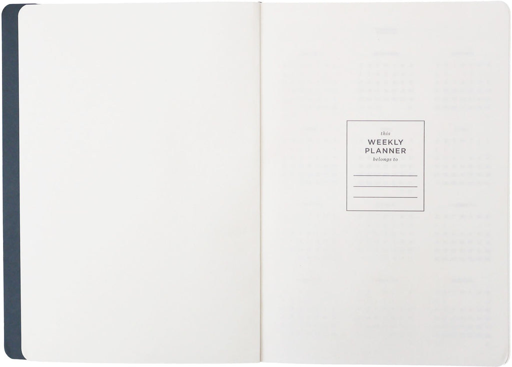 2027 Wavy Weeks Weekly Desk Planner