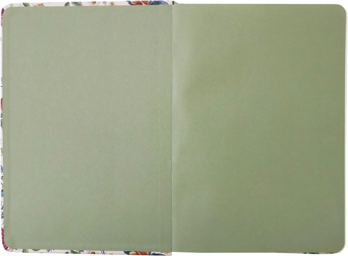 2027 Ivory Garden Monthly Desk Planner