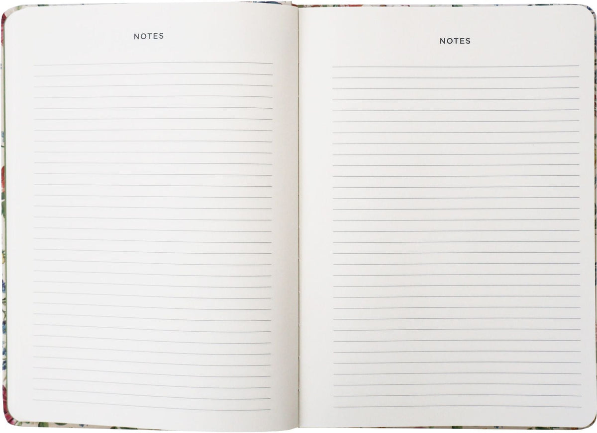 2027 Ivory Garden Monthly Desk Planner