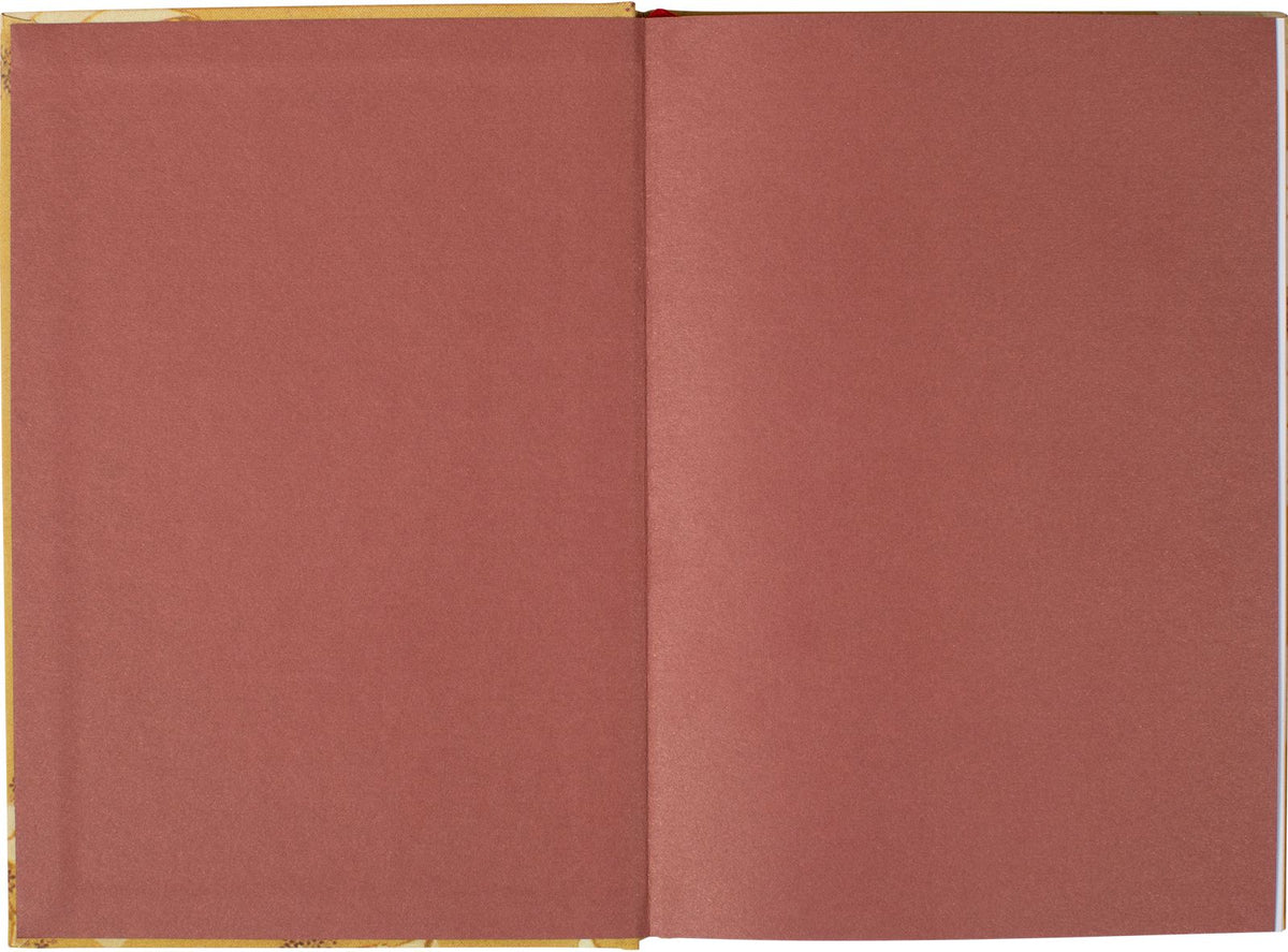 Ochre Floral Daily Undated Planner