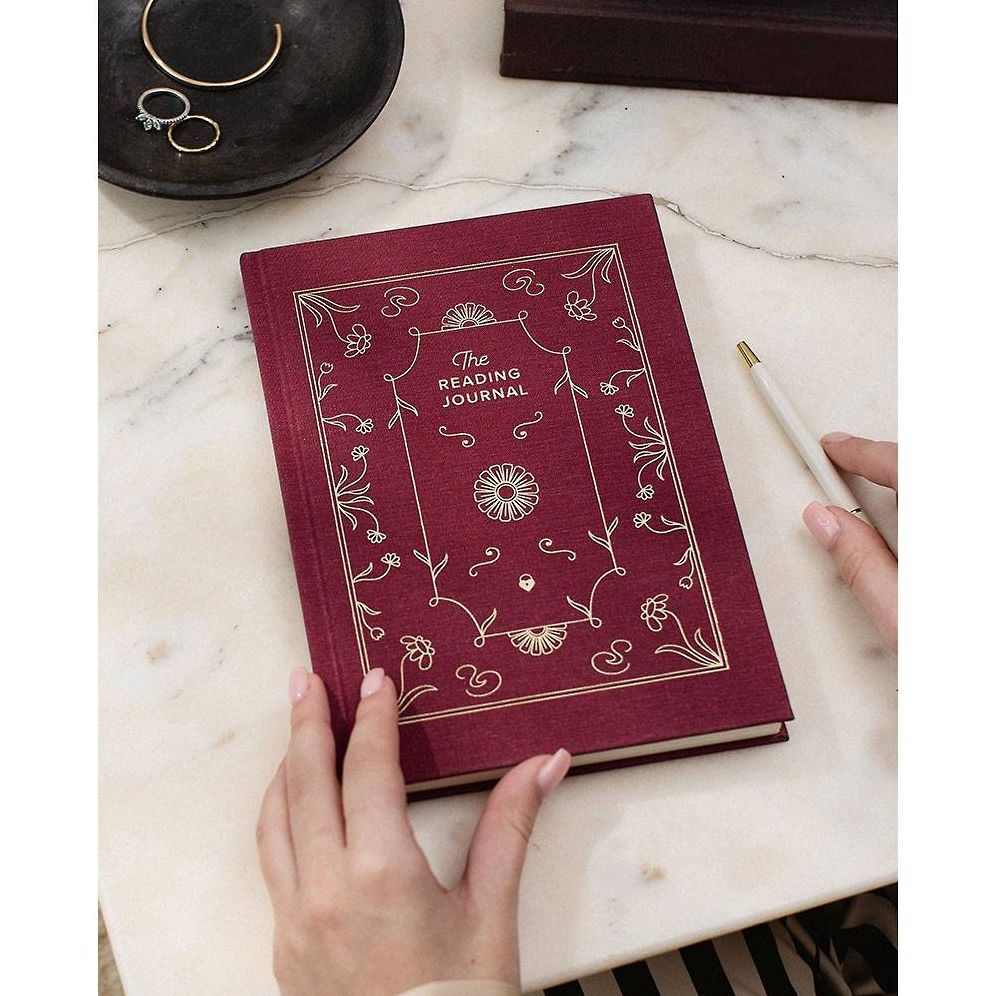 Burgundy Reading Journal