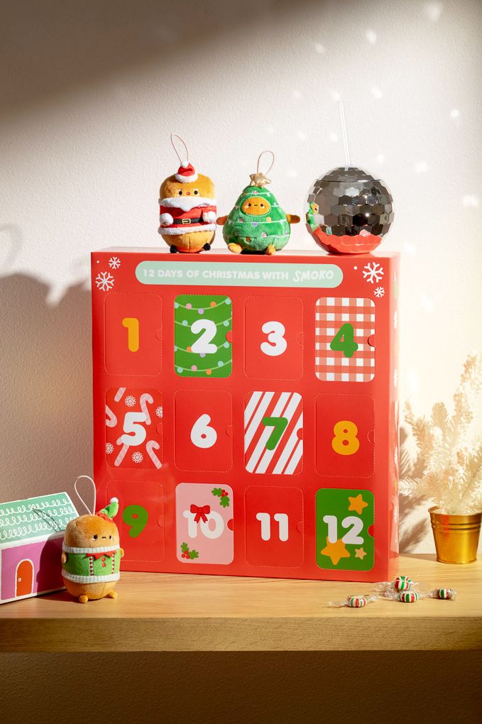 Smoko Friends Plush Advent Calendar