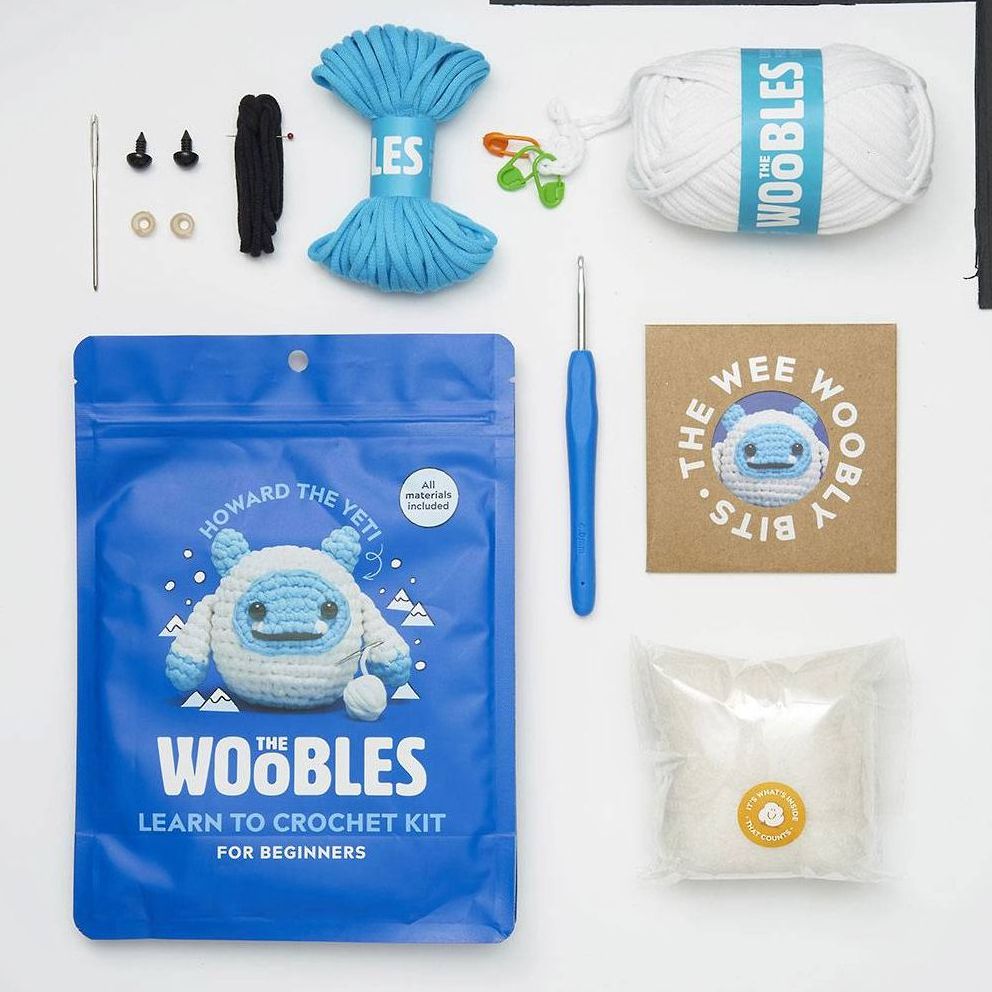 Howard the Yeti, The Woobles Beginner Crochet Kit