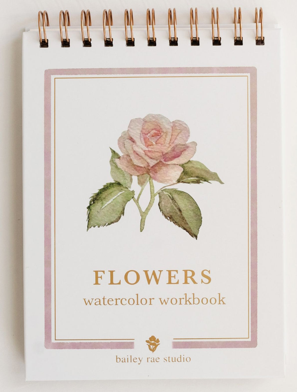 Flowers Watercolor Workbook