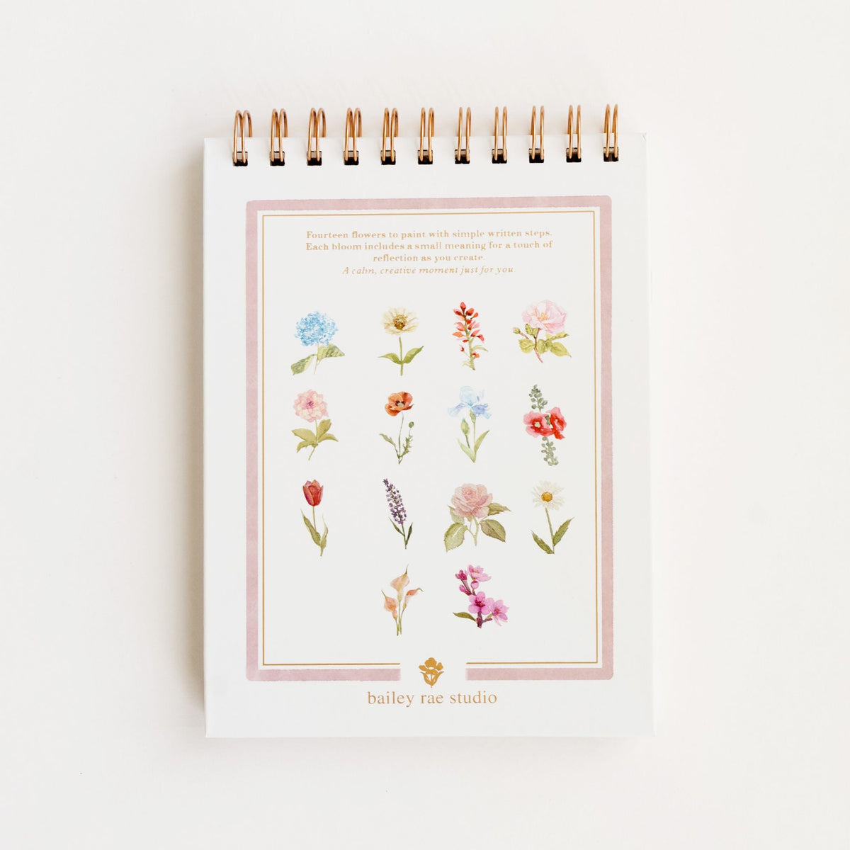 Flowers Watercolor Workbook