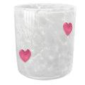Confetti Hearts Candle