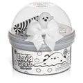 Liquid Ghost Boba Clear Signature Dome Slime