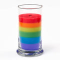 Rainbow Pride Candle