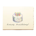 Birthday Cake Sprinkles Birthday Card