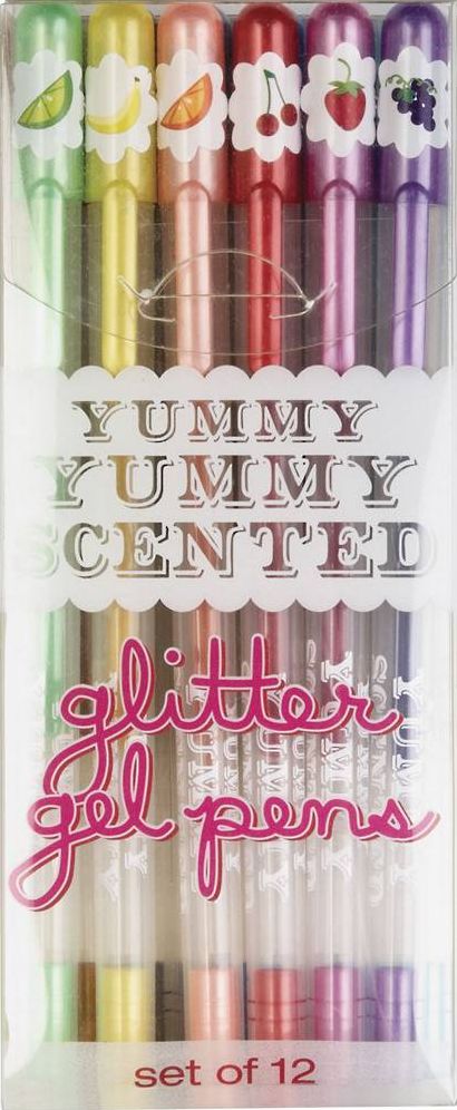 Tutti Fruitti Scented Gel Pens - Set of 6