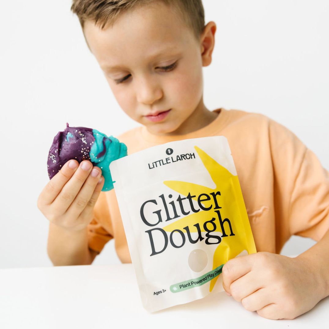 Unicorn Glitter Dough Plant-powered sensory dough