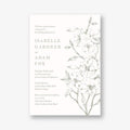 Dogwood Tree Wedding Invitation