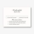 English Lavender Response Card